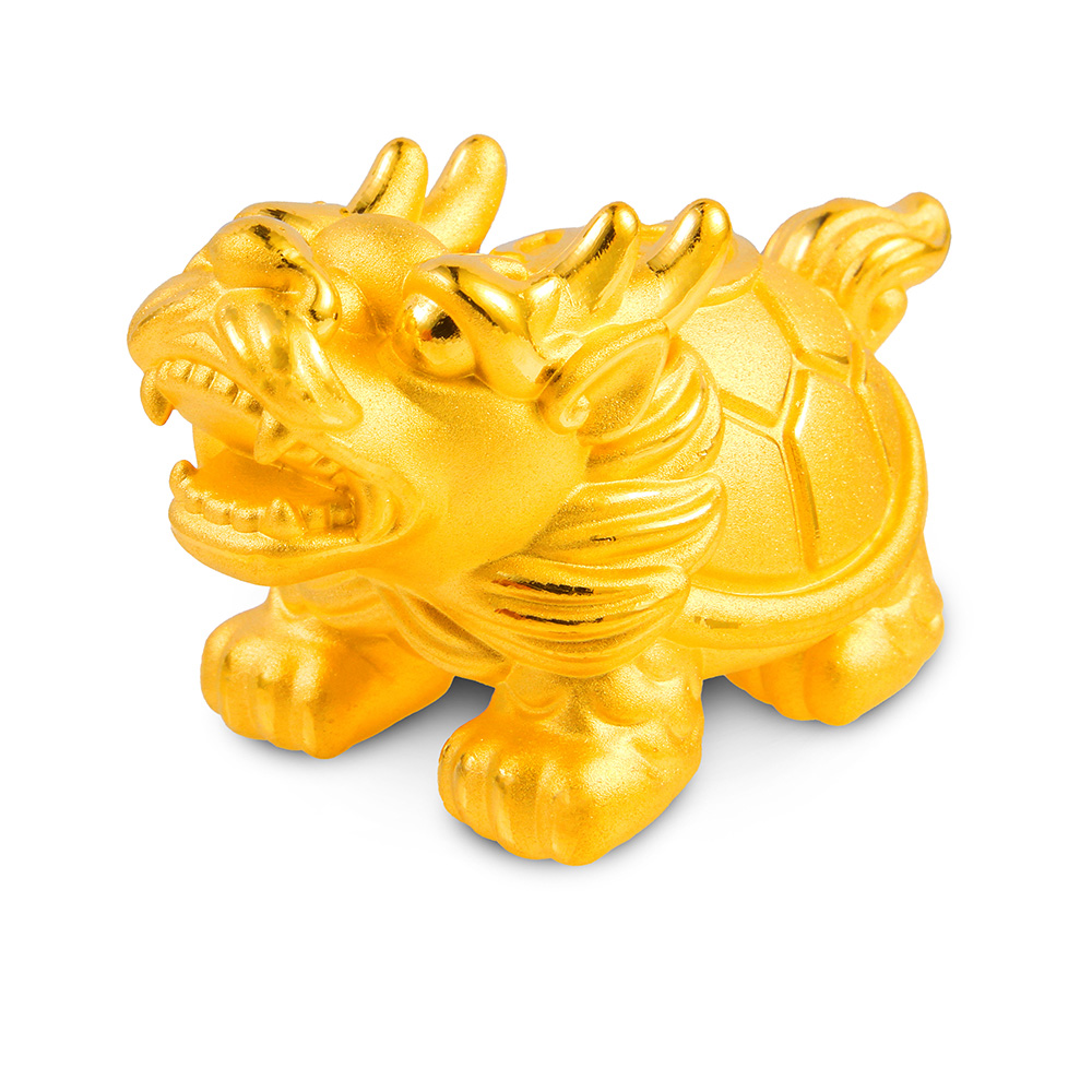 JYX龍龜-小硬金擺件
